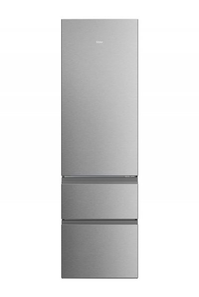 HAIER R&eacute;frig&eacute;rateur cong&eacute;lateur en bas  HTR3620CNMG Inox