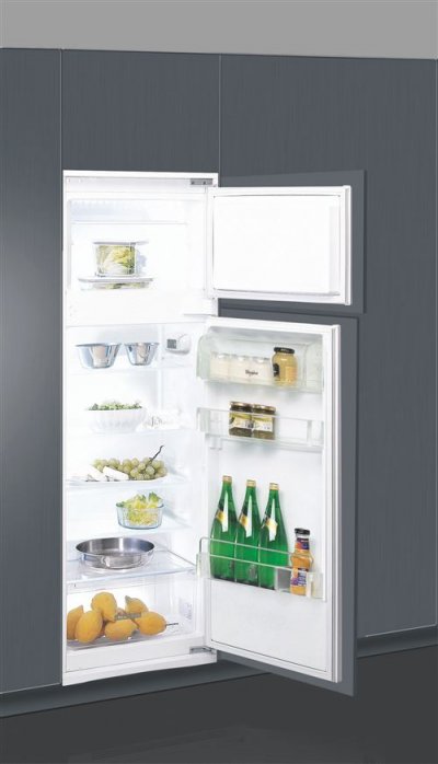 WHIRLPOOL R&eacute;frig&eacute;rateur cong&eacute;lateur en haut encastrable ART3642 239 L Blanc
