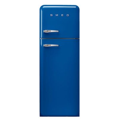SMEG R&eacute;frig&eacute;rateur cong&eacute;lateur en haut  FAB30RBE6 Bleu