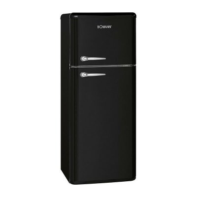 BOMANN R&eacute;frig&eacute;rateur et cong&eacute;lateur 208L retro noir DTR 353.1 noir