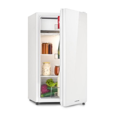 KLARSTEIN R&eacute;frig&eacute;rateur Luminance Frost 91L bas &agrave; l&eacute;gumes 2 clayettes en verre Blanc