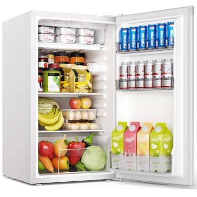 EUHOMY R&eacute;frig&eacute;rateur Table-Top 91L  Int&eacute;grable Froid statique-Blanc
