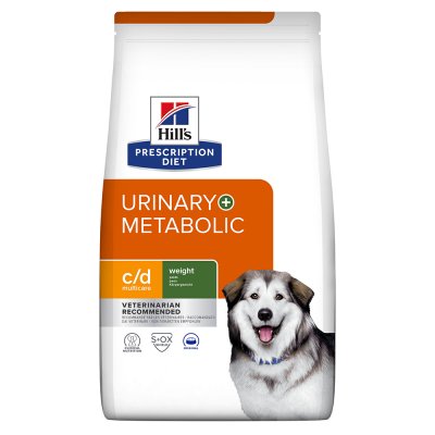 HILL S PRESCRIPTION DIET R&eacute;gime sur ordonnance c/d Multicare + M&eacute;tabolique 12 KG Hill's