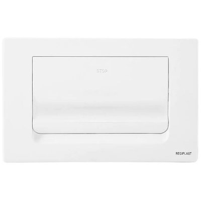 REGIPLAST  170B RIA Plaque de Commande Simple Touche, Blanc