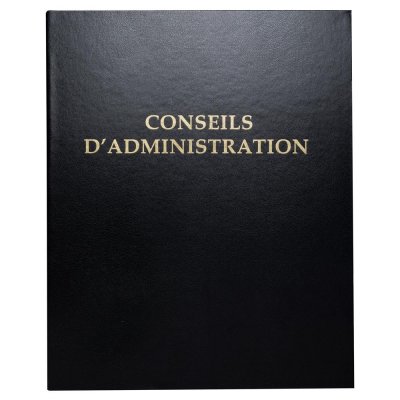EXACOMPTA Registre classeur "conseil administratif" economique