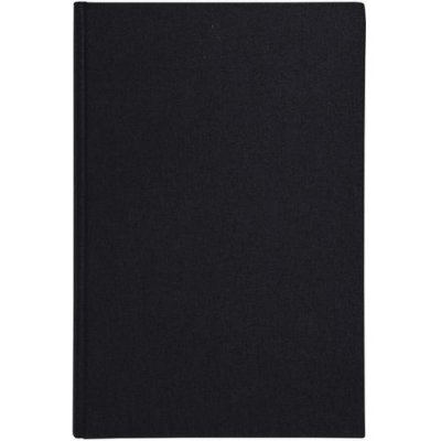LE DAUPHIN Registre toile  - couverture noire - 22.5x35 cm - 300 pages - quadrill&eacute; 5x5