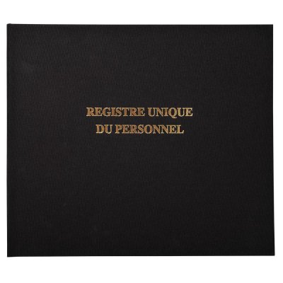 EXACOMPTA Registre Unique Du Personnel 27x32cm 100 Pges