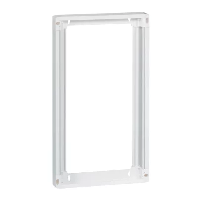 LEGRAND Rehausse pour coffret DRIVIA - 18 modules - 4 rang&eacute;es - Blanc RAL9003