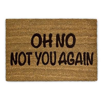 RELAXDAYS  10017727 paillasson fibre de coco marron 60 x 40 x 1,5 cm