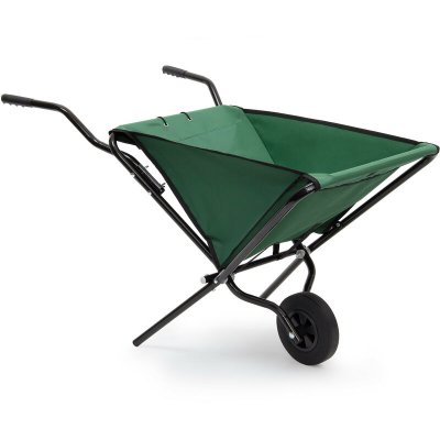RELAXDAYS  Brouette pliable pliante Outil de jardinage Transport pliant &agrave; suspendre mural