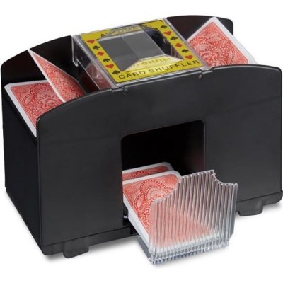 RELAXDAYS  M&eacute;langeur De Cartes Automatique 4 Ponts Automatique Trieur Carte Automatique