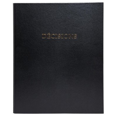 EXACOMPTA Reliure registre de d&eacute;cisions - 4615E -  - 32 x 26 cm