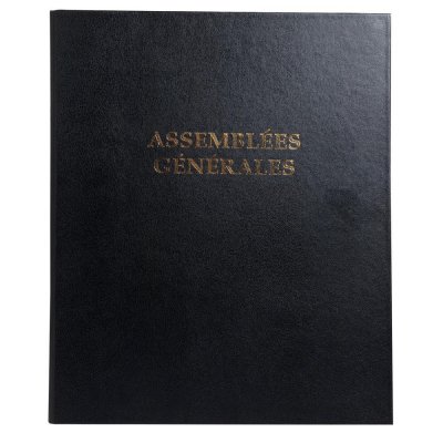 EXACOMPTA Reliure Registre &Eacute;co 32x26cm 4 Anneaux - Assembl&eacute;e G&eacute;n&eacute;rale