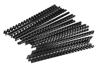 FELLOWES Reliures plastique  - 8 mm - bo&icirc;te de 25 - noir