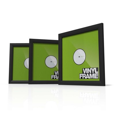 GLORIOUS DJ RELOOP VINYL FRAME SET BLACK - Pack de 3 cadres vinyles - Noir