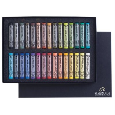 REMBRANDT  30 Pastels Sec Boite Carton