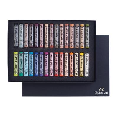 REMBRANDT  Coffret garni 30 pastels selection portrait
