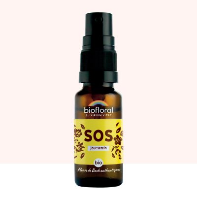 BIOFLORAL Remede de Secours Fleurs de Bach Bio Spray - 20 ml