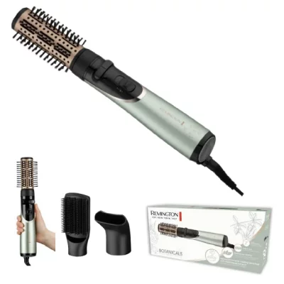 REMINGTON  AS5860 Brosse soufflante &agrave; air chaud Noir, Argent 800 W 3 m