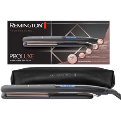 REMINGTON  PROluxe S9100B Midnight - Lisseur - noir mat/or rose
