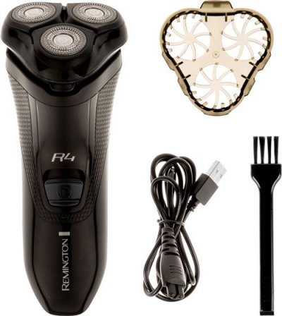 REMINGTON  - Tondeuse barbe R4002 R4 Style Series Rotary Shaver - 40 min - Noir