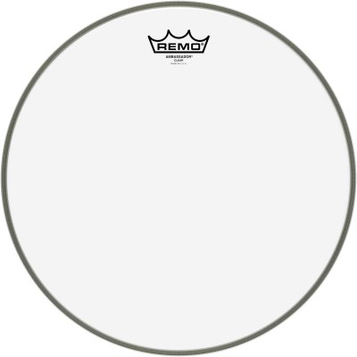 REMO  BA-0314-00 Ambassador Peau Transparente 14"" Blanc