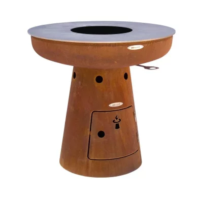 REMUNDI  - Barbecue brasero en acier Nero 83 x 83 cm (DxH) 