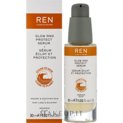 REN  Clean Skincare - Radiance Glow & Protecht Serum 30 ML Noir