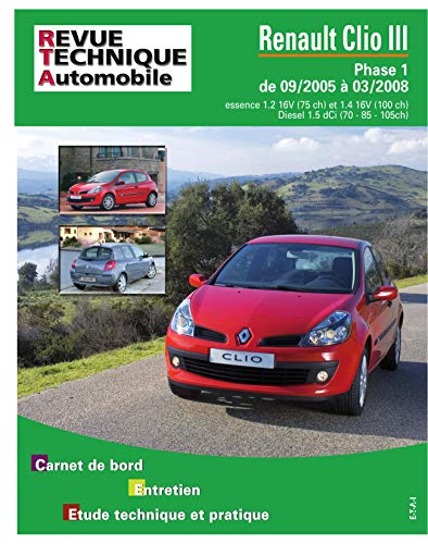 E-T-A-I Renault Clio Iii 1,4v 16 V + 1,5 Dci 85/105