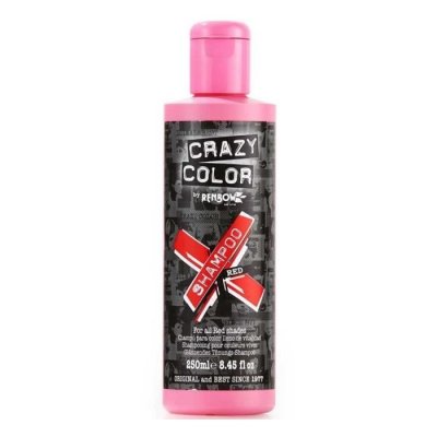 CRAZY Renbow Shampoing pour couleurs vives Rouge , 250ml