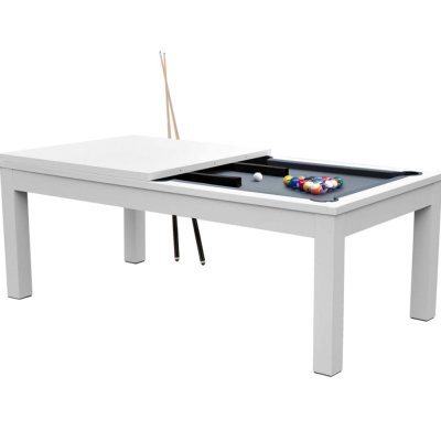 MAISON PAVANE Rendez Vous D&eacute;co - Table de billard convertible - Eddie - Gris