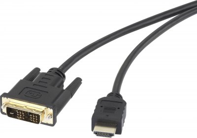 RENKFORCE  - C&acirc;ble adaptateur RF-4212216 1.80 m noir