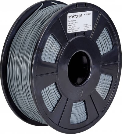 RENKFORCE  RF-4511192 Filament PLA 1.75 mm 1000 g gris 1 pc(s)