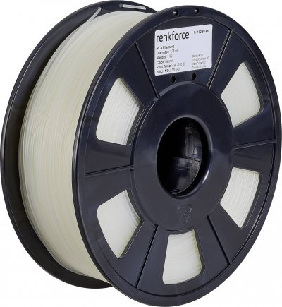 RENKFORCE  RF-4511200 Filament PLA 1.75 mm 1000 g transparent 1 pc(s)