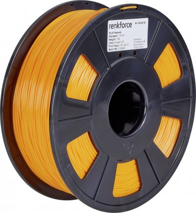 RENKFORCE  RF-4511208 Filament PLA 1.75 mm 1000 g orange 1 pc(s)