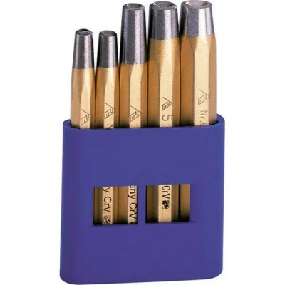 RENNSTEIG  Werkzeuge - Set de t&ecirc;tes de rivet 5 pi&egrave;ces C97867