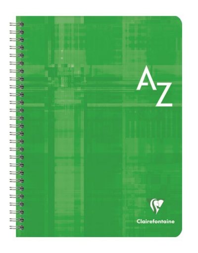 CLAIREFONTAINE Repertoire &agrave; spirale -  - 17 x 22 - 100 pages - Petits carreaux