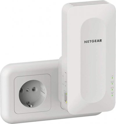 NETGEAR R&eacute;p&eacute;teur Wifi 6 AX1800  EAX15 Blanc 