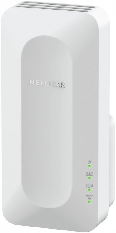 NETGEAR R&eacute;p&eacute;teur WiFi 6 Mesh  AX1600 EAX12 Dual Band 4 Flux Blanc 