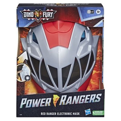 POWER RANGERS R&eacute;plique  Dino Fury Masque &eacute;lectronique Ranger Rouge