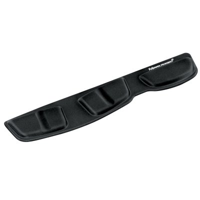 FELLOWES Repose-poignets  Lycra pour clavier Noir 