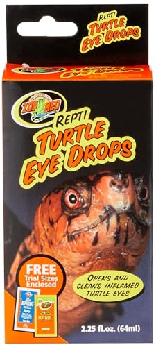 ZOO MED Repti-turtle eye drops. Collyre. Id&eacute;al tortue, cam&eacute;l&eacute;ons
