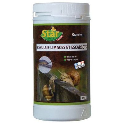 MANUTAN R&eacute;pulsif escargots, limaces - granul&eacute;s - 400 g - Star Jardin