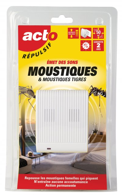 ACTO REPULSIF R&eacute;pulsif sonore moustiques - moustiques tigres