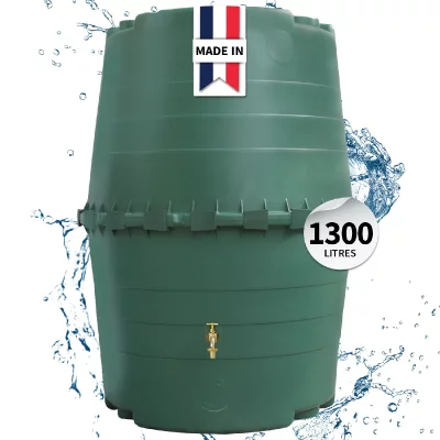 GARANTIA R&eacute;servoir d'eau Top Tank - Vert - 1300L