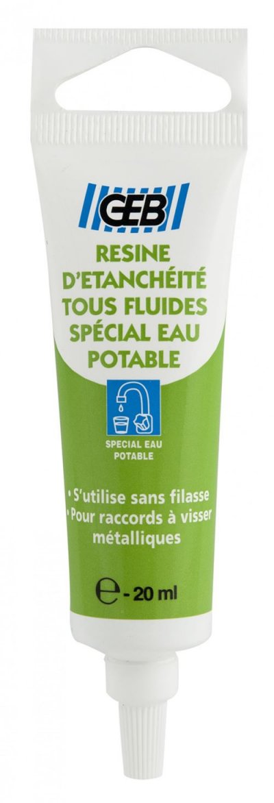 R&eacute;sine d'&eacute;tanch&eacute;it&eacute; tous fluides, 20ml, GEB