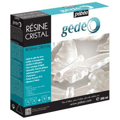 PEBEO R&eacute;sine G&eacute;d&eacute;o - kit Cristal 300 ml - P&eacute;b&eacute;o - couleur variant