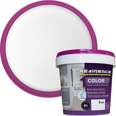 RESINENCE R&eacute;sine multisupports R&eacute;sinence Color blanc satin 0 5L
