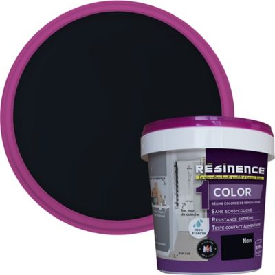 RESINENCE R&eacute;sine multisupports R&eacute;sinence Color noir satin 250ml