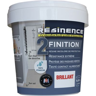 RESINENCE  R&eacute;sine de finition Protecteur , Incolore, 0.25 l